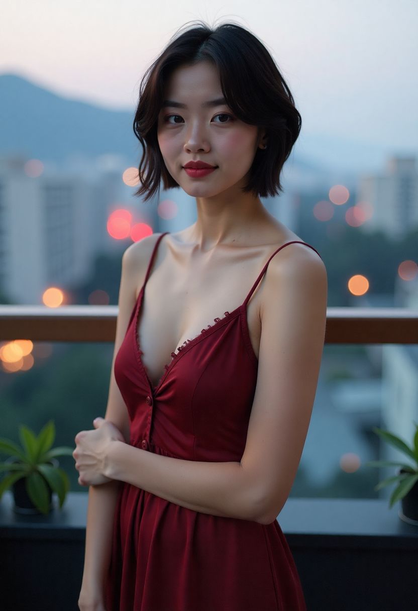 风雨中的港口与渡船剧照